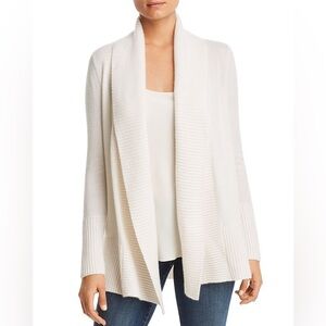 Joan Vass Cream Women's Cardigan